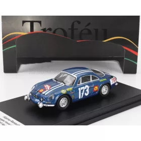   Trofeu - RENAULT ALPINE A110 (night version) N 173 RALLY TAP 1968 GEORGES HOUEL - JEAN GOSSELIN BLUE