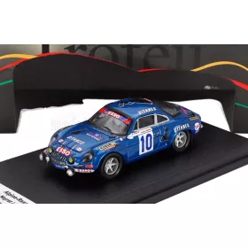   Trofeu - RENAULT ALPINE A110 COUPE (night version) N 10 RALLY ACROPOLIS 1976 BOB NEYRET - EVELYNE VANONI BLUE MET