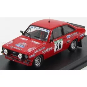   Trofeu - FORD ENGLAND ESCORT RS 2000 N 36 Gr.1 2nd RALLY PORTUGAL 1985 P.L.FARIA - A.MANUEL RED