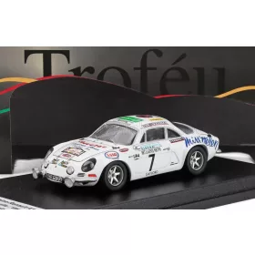   Trofeu - RENAULT ALPINE A110 (night version) N 7 RALLY YPRES 1973 CHRISTIAN COEUILLE - VINCENT LAVERNE WHITE