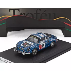  Trofeu - RENAULT ALPINE A110 (night version) N 9 RALLY YPRES 1974 MAURICE NUSBAUMER - LUC PYNCKET BLUE