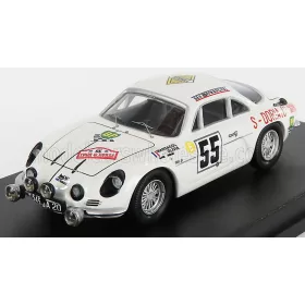   Trofeu - RENAULT A110 ALPINE (night version) N 55 RALLY TOUR DE CORSE 1969 J.P.MANZAGOL - J.P.OLIVA WHITE