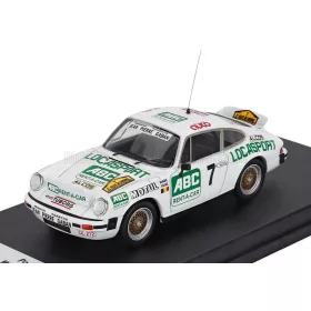   Trofeu - PORSCHE 911 SC COUPE N 7 WINNER RALLY CONDROZ 1981 MARC DUEZ - WILLY LUX WHITE GREEN