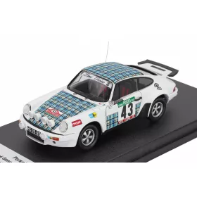   Trofeu - PORSCHE 911 SC (night version) N 43 RALLY OF PORTUGAL 1979 JOSE GONCALVES - MIGUEL OLIVEIRA WHITE BLUE