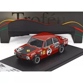   Trofeu - BMW 2002 Ti N 2 WINNER RALLY VILA REAL 1969 JOSE LAMPREIA RED BLACK