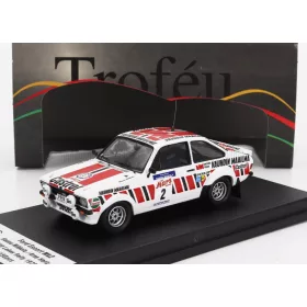   Trofeu - FORD ENGLAND ESCORT MKII (night version) N 2 1000 RALLY LAKES 1979 HANNU MIKOLA - ARNE HERTZ WHITE RED