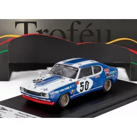   Trofeu - FORD ENGLAND CAPRI 2600 RS N 50 TEST 24h LE MANS 1974 FRANCISCO TORREDEMER BLUE WHITE