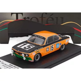   Trofeu - BMW 2800 CS (night version) N 15 6h PAUL RICARD 1971 JEAN PIERRE BELTOISE - GUNTHER HUBER ORANGE BLACK