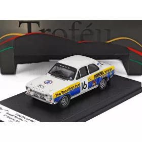   Trofeu - FORD ENGLAND ESCORT MKI N 16 RALLY CITY GRANITE 1975 RUSSELL BROOKES - JOHN BROWN WHITE BLUE YELLOW