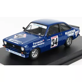   Trofeu - FORD ENGLAND ESCORT MKII N 34 RALLY VILA DO CONDE 1980 A.CARREIRA BLUE