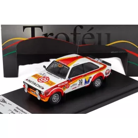   Trofeu - FORD ENGLAND ESCORT MK2 (night version) N 39 RALLY YPRES 1979 ELDIS - ROSSI WHITE RED ORANGE