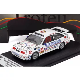   Trofeu - FORD ENGLAND SIERRA RS COSWORTH N 81 24h SPA 1989 C BOURGOIGNIE - P VERELLEN - Y SEMOULIN WHITE