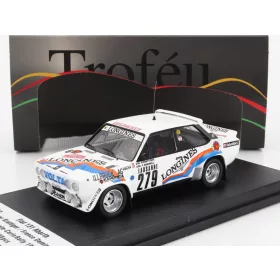   Trofeu - FIAT 131 ABARTH (night version) N 279 RALLY MONTECARLO 1982 ROGER KRATTIGER - FRANCO DAMINELLI WHITE