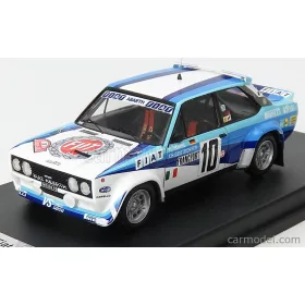   Trofeu - Fiat 131 Abarth Team Fiat Italia N 10 Winner Rally Montecarlo 1980 W.Rohrl - C.Geistdorfer White Blue