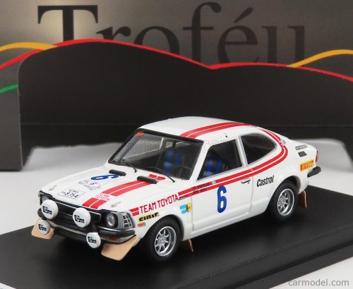 Trofeu - Toyota Corolla Levin (Night Version) N 6 Rally Acropolis 1975 O.Andersson - A.Hertz White Red