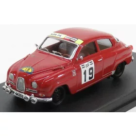   Trofeu - SAAB 96 N 19 WINNER RALLY SWEDEN 1966 A.ANDERSSON - S.O.SVEDBERG RED