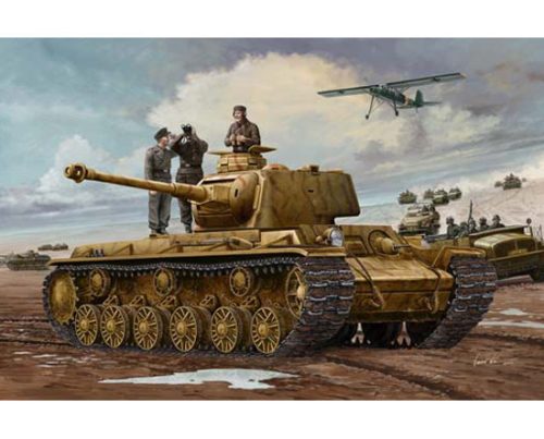 Trumpeter - German Pz.Kpfm. Kv-1 756(R) Tank