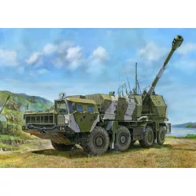   Trumpeter - Russian A222 Coastal Defense Gun harcjármű makett