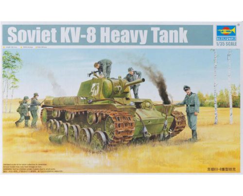 Trumpeter - Soviet KV-8 Heavy Tank