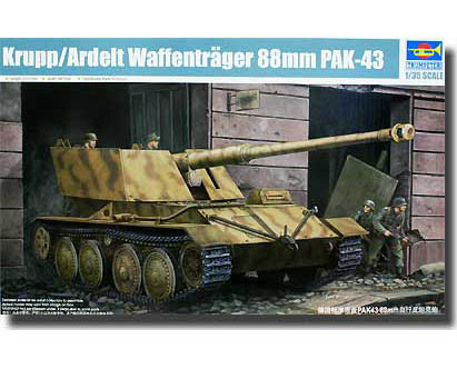 Trumpeter - Krupp Ardelt Waffenträger 88mm PAK-43