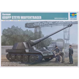   Trumpeter - German Krupp Steyr Waffentr ger harcjármű makett