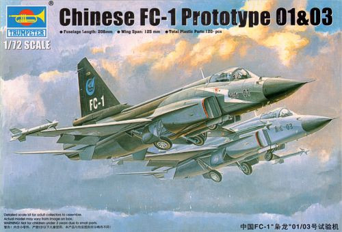 Trumpeter - Chinese Fc-1 Prototype 01 & 03