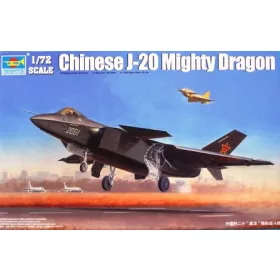 Trumpeter - Chinese J-20 Fighter repülő makett