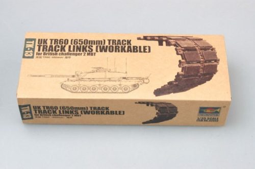 Trumpeter - Uk Tr60 (650Mm) Track For British Challenger 2 Mbt
