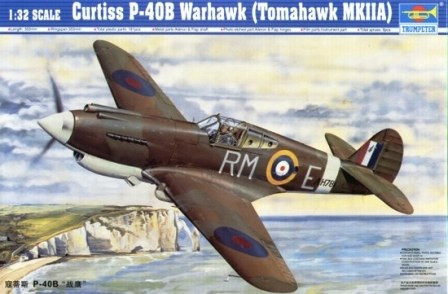 Trumpeter - Curtiss P-40B Warhawk