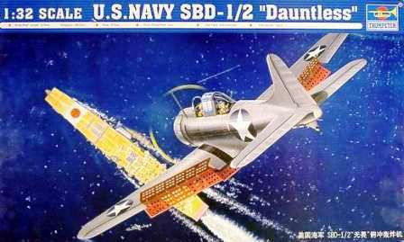 Trumpeter - Sbd-1/2 Dauntless Us Navy
