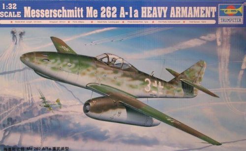 Trumpeter - Messerschmitt Me 262 A-1A Heavy Armament (With R4M Rocket)