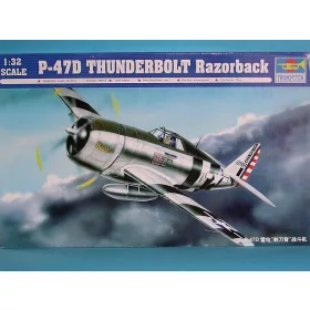 Trumpeter - P-47D Razorback Fighter repülő makett