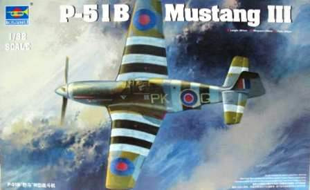 Trumpeter - Raf Mustang Iii (P-51B/C)