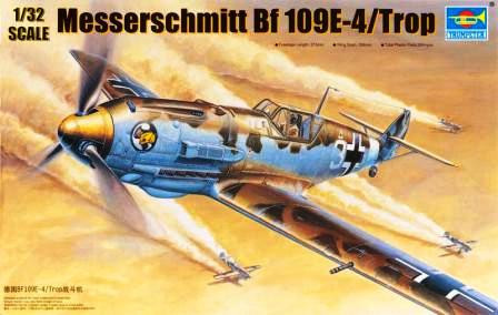 Trumpeter - Messerschmitt Bf 109E-4/Trop