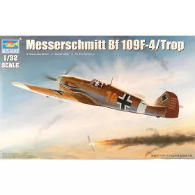 Trumpeter - Messerschmitt Bf109F-4/Trop repülő makett