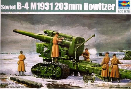 Trumpeter - Russian Army B-4 M1931 203Mm Howitzer