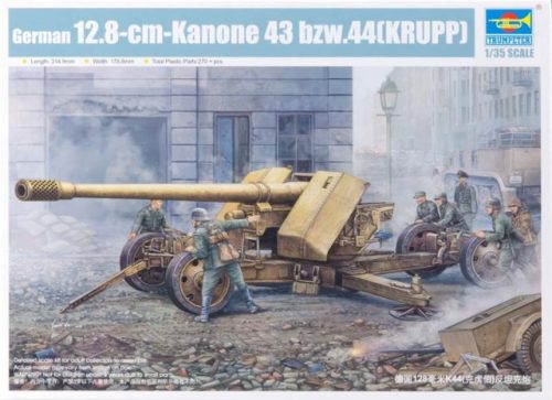 Trumpeter - German 128Mm Pak44 (Krupp)