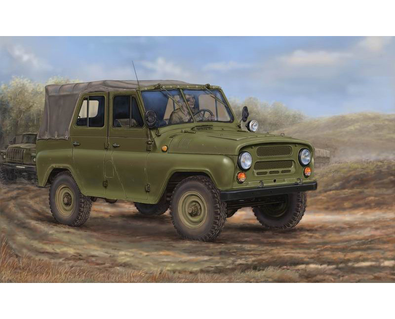 Уаз 469 trumpeter