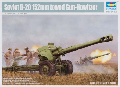 Trumpeter - Soviet D-20 152Mm Towed Gun-Howitzer