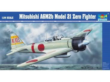 Trumpeter - Mitsubishi A6M2B Zero Typ 21