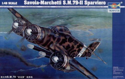 Trumpeter - Savoia Marchetti Sm-79 Ii Sparviero