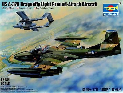 Trumpeter - Us A-37B Dragonfly Light Ground-Attack
