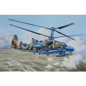 Trumpeter - Ka-52 Alligator Hokum-B helikopter makett