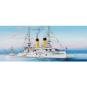   Trumpeter - Russian Navy Tsesarevich Battleship 1904 hajó makett