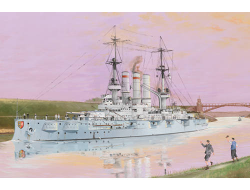 Trumpeter - Schleswig – Holstein Battleship 1908