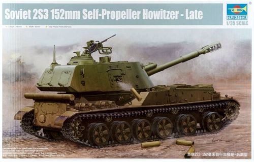 Trumpeter - Soviet 2S3 152Mm Self-Propeller Howitzer