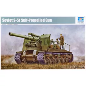 Trumpeter - Soviet S-51 Self-Propelled Gun