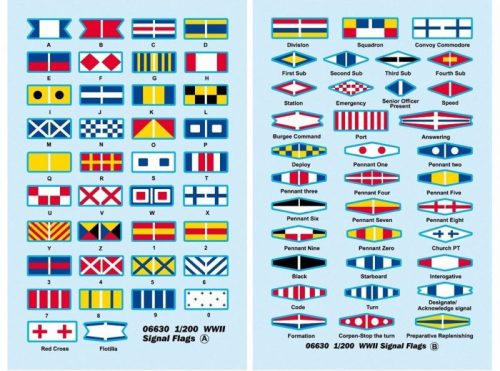 Trumpeter - Wwii Signal Flags