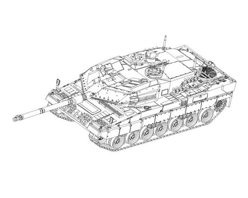 Trumpeter - German Leopard2A6 MBT