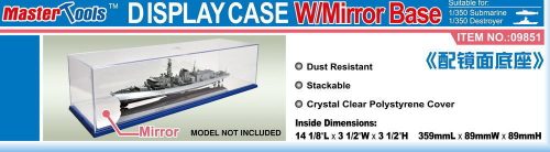 Master Tools - Display Case w/Mirror Base 359x89x89mm WxL